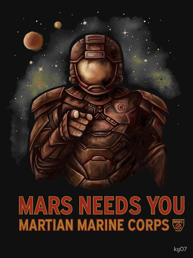 Mars Needs You by kg07