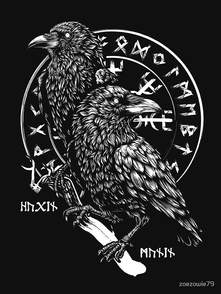 Huginn and Muninn by zoezowie79