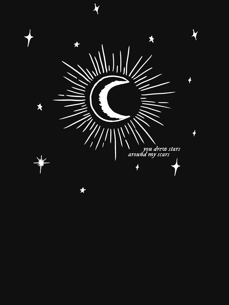 you drew stars around my scars ~ white by aunicorndumbass