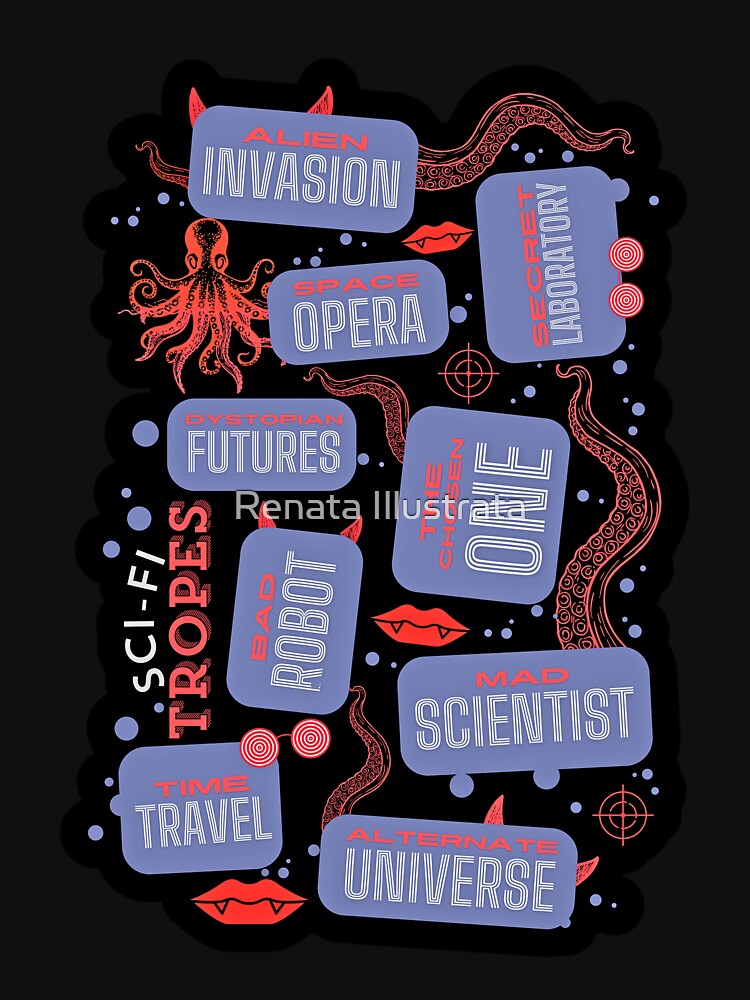 Fanfic Scifi Tropes Science Fiction Monsters by Renata Illustrata
