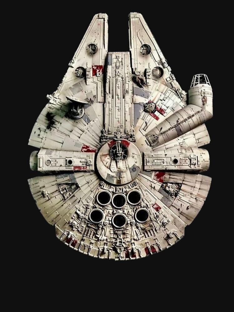 Millennium Falcon Starship – Realistic Sci-Fi Spacecraft Design by BRAStudio