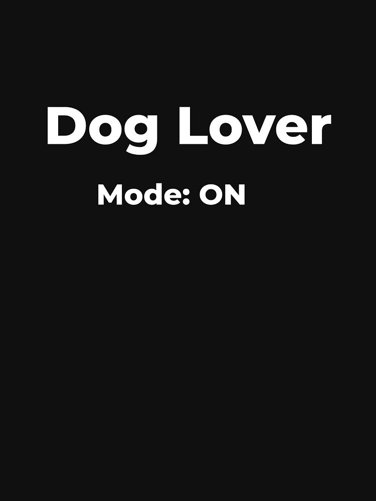 Dog Lover Mode: ON by FWAHAB