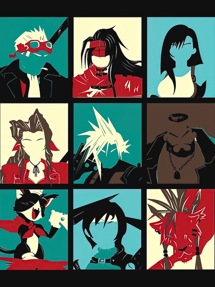 Final Pop Final Fantasy 7 by JoyceFerguson