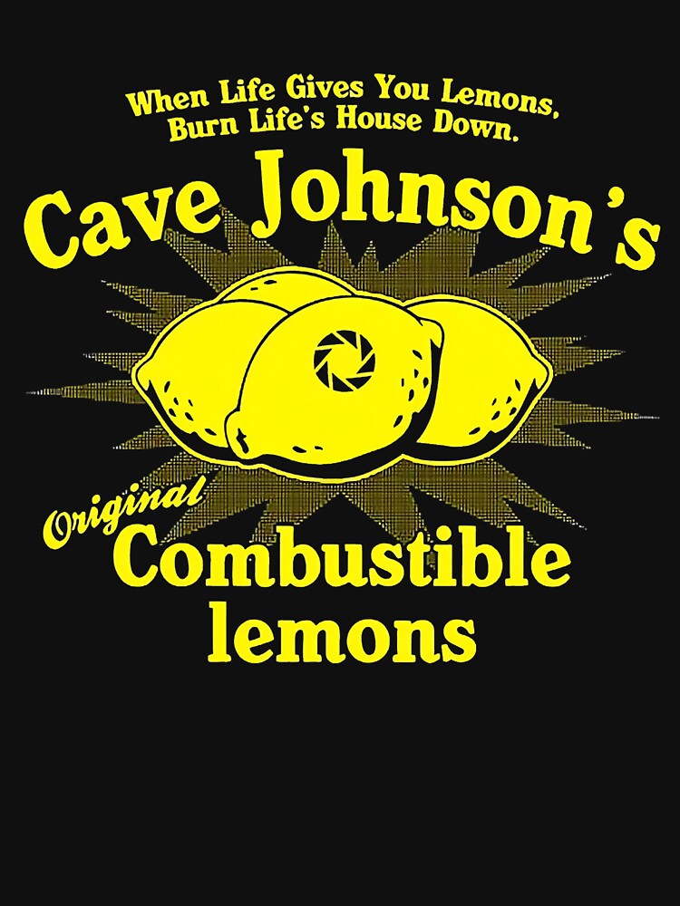 Cave Johnson's Combustible Lemons by Isabelmurray98