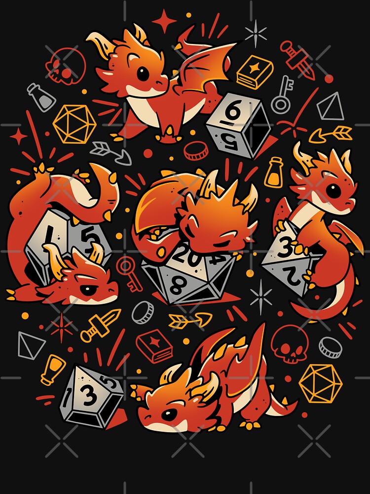 Tiny Dragon Dice by Snouleaf