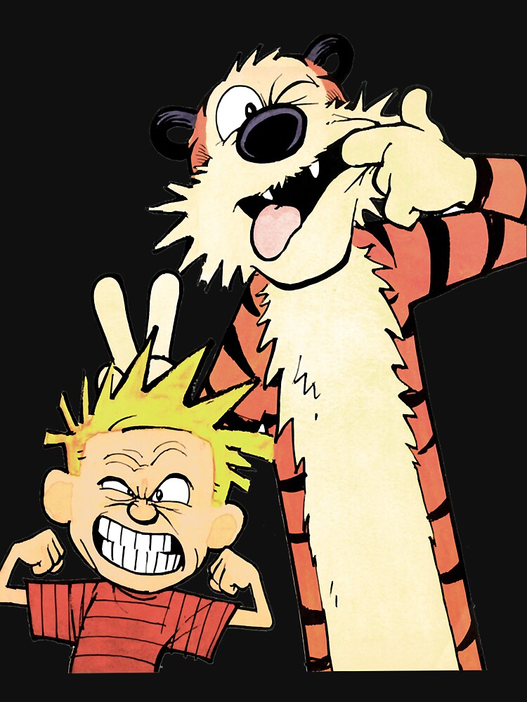 calvin hobbes. comic. cartoon Classic by KristelRay