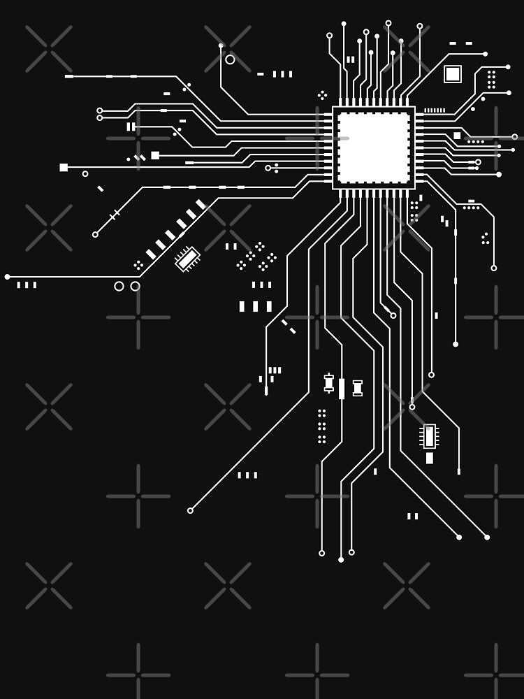 CPU Processor Circuit Diagram by Blaacklight