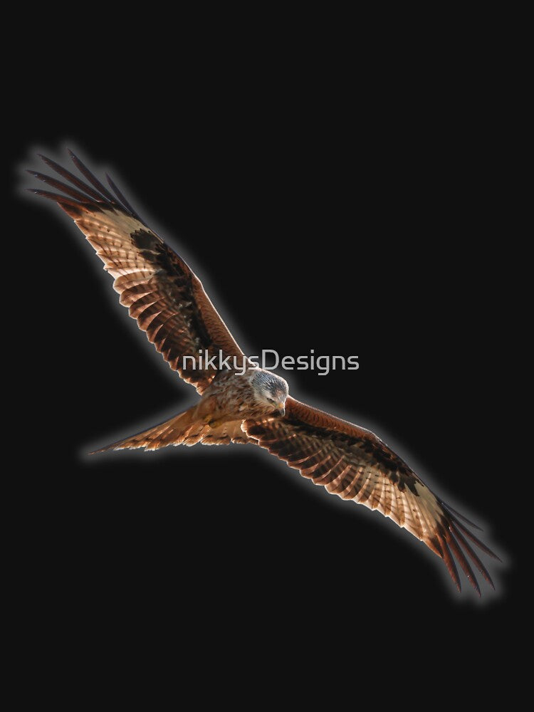 flying red kite by nikkysDesigns