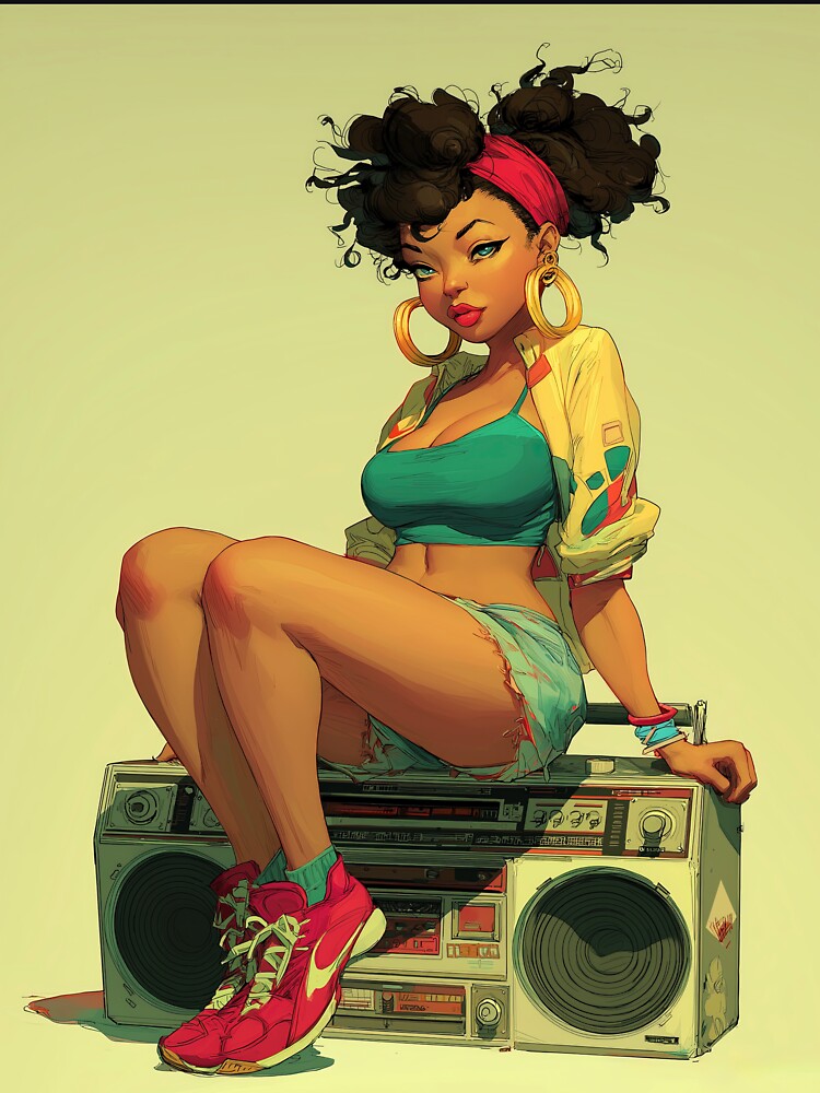Casual Fly Girl by Retro Type