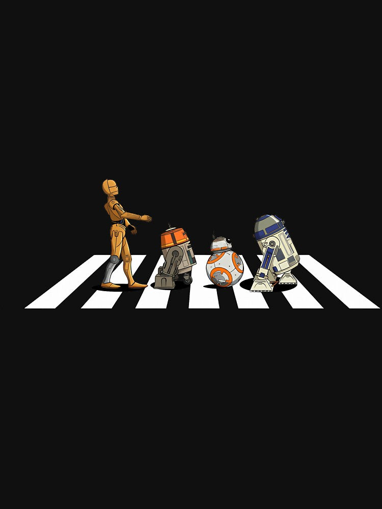 Droids Abbey Road by ZoejaneTa