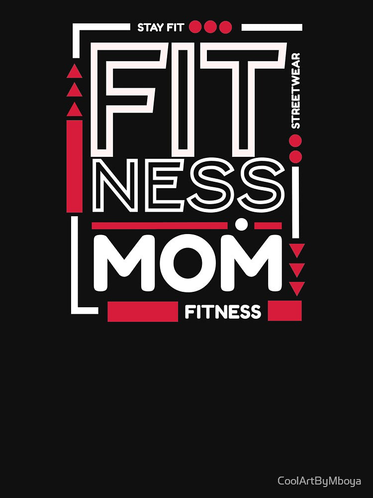 Fitness Mom | Fitmc | Mom day by CoolArtByMboya