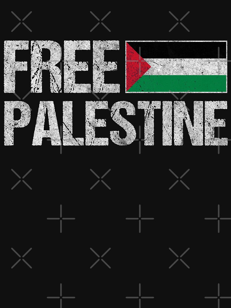 Free Palestine Gaza Palestinian Flag Support by TheCrownArtisan