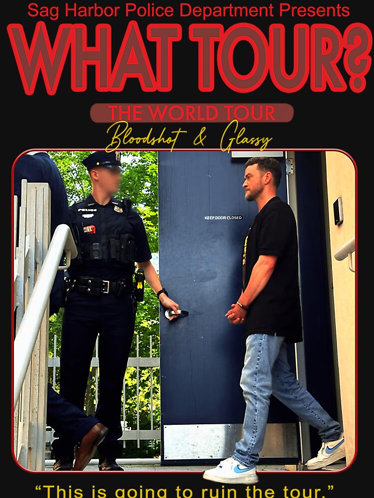Justin Timberlake What Tour Parody World Tour Poster by dilooyacq