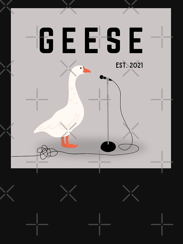 Geese Band Graphic Gray by Hayjay317