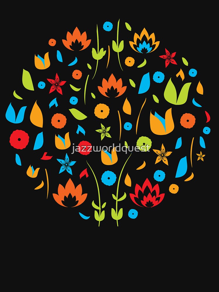 Floral Colorful Decorative Theme by jazzworldquest