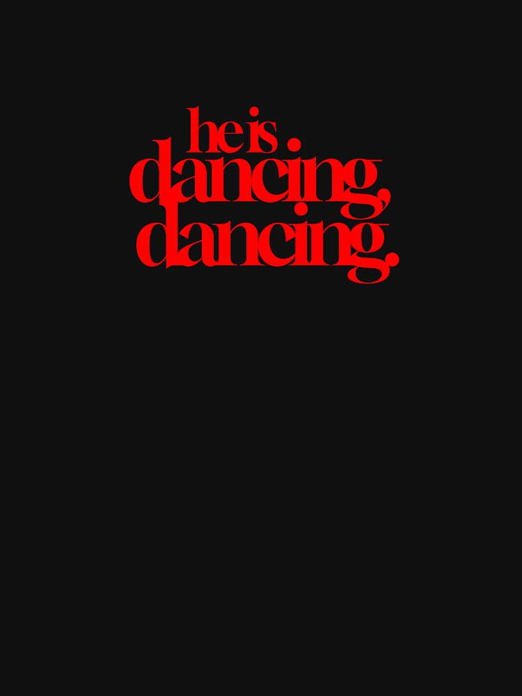 He is Dancing, Dancing (Red) by polonuim210