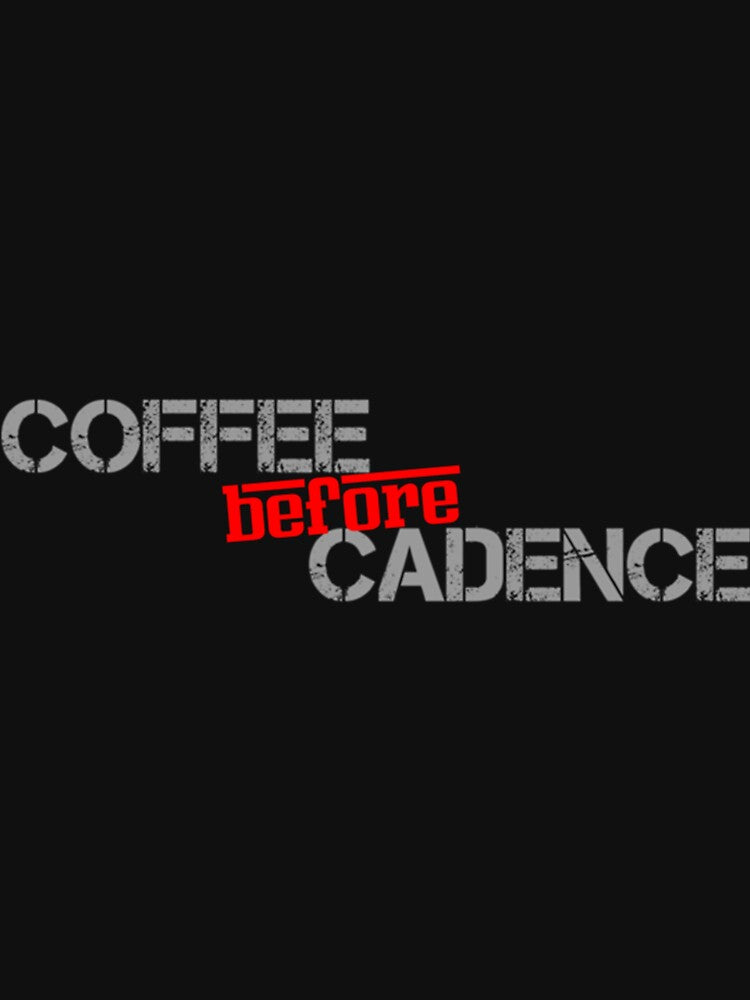 Coffee Before Cadence Cycling T-Shirt Classic T-Shirt by contawana1s