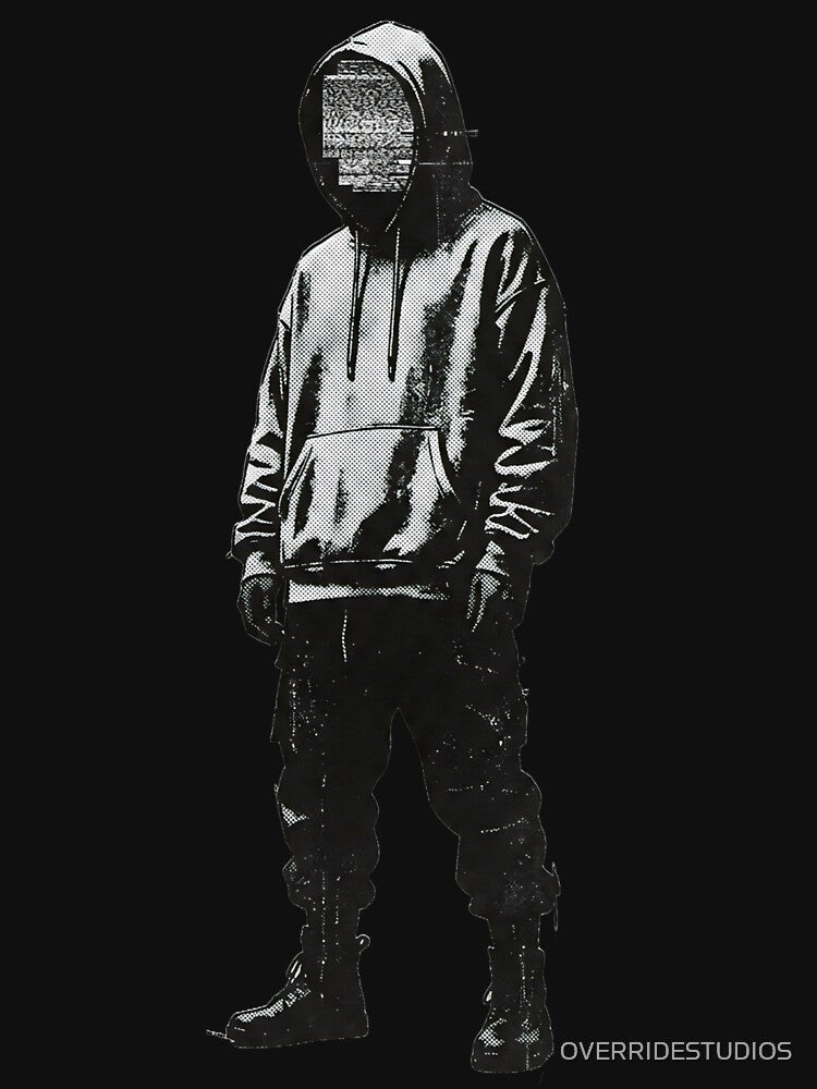 Anonymous | Faceless Operator & Minimalist Design by OVERRIDESTUDIOS