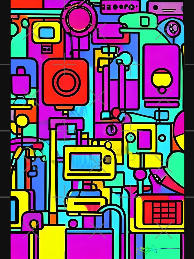 80’s Pop Art Vibes 67 by Benito Del Ray