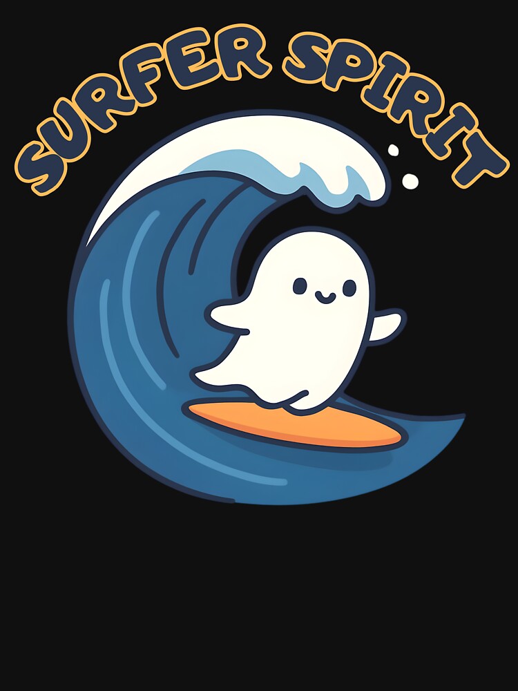 Surfing sheet ghost, surfer spirit by uunaa