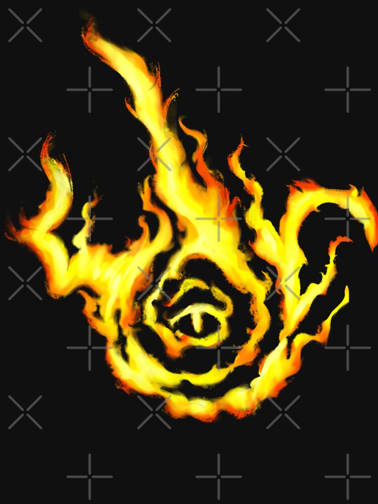 Elden Ring Emblem Symbol Frenzied Flame by anakirian