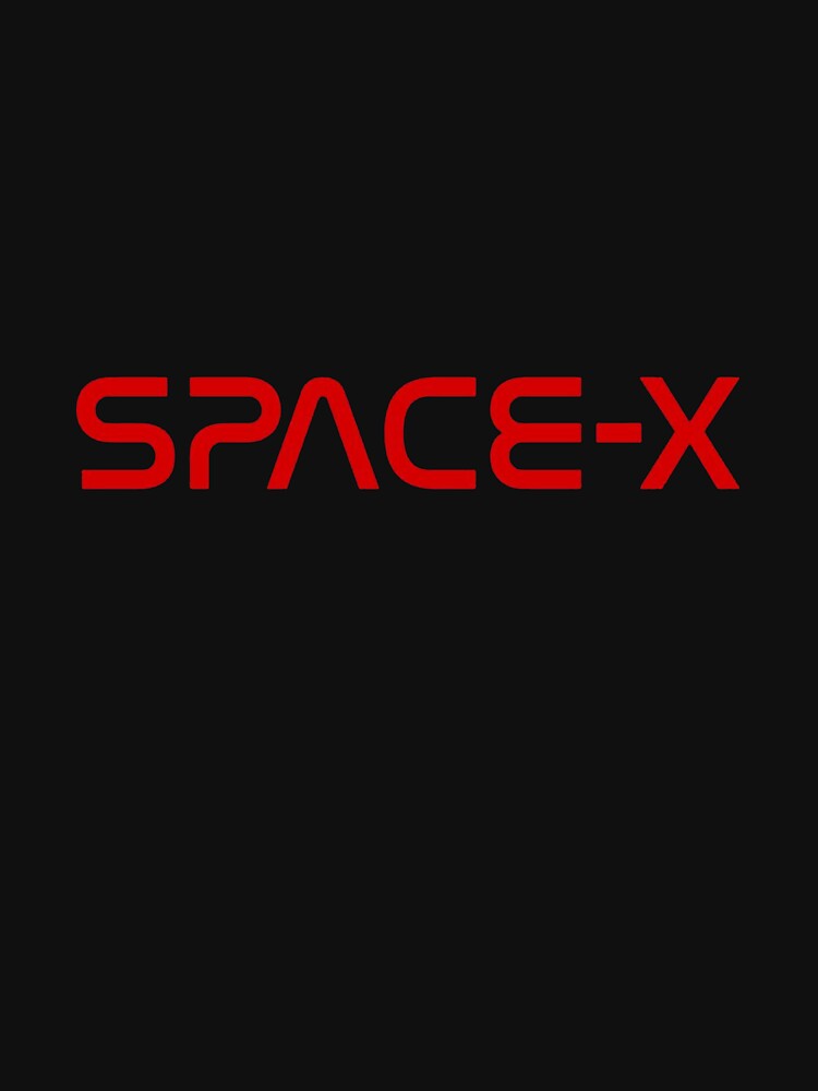 SpaceX logo - 1980s NASA style T-Shirt_41982790 by KTY-NUSS