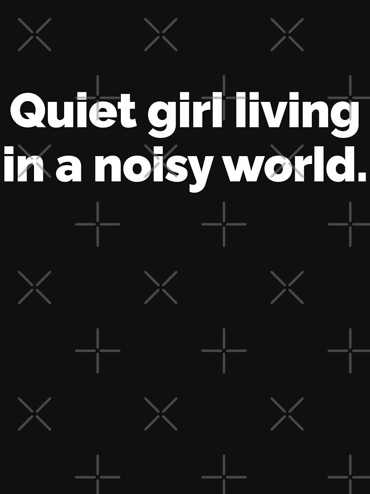 Quiet girl living in a noisy world by 23mangoes