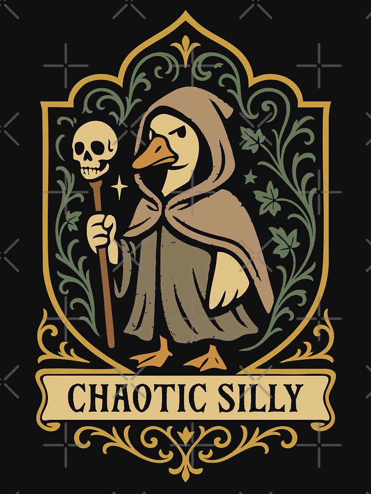 Chaotic Silly Alignment Funny Silly Goose by pixeptional