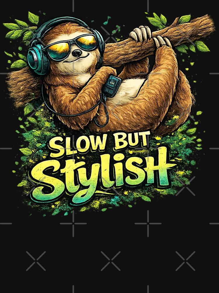 Slow But Stylish Sloth by UnicornDreamers