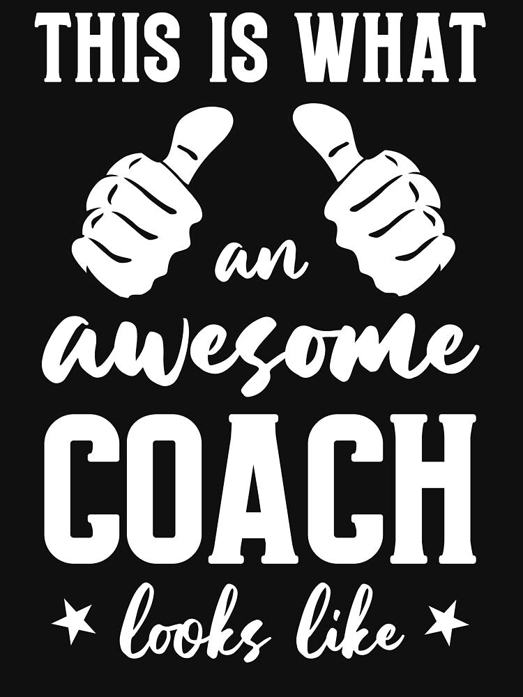 Funny Coach Gift: This Is What An Awesome Coach Looks Like - Gift Ideas for Sport Instructor - Coach by Adexyl