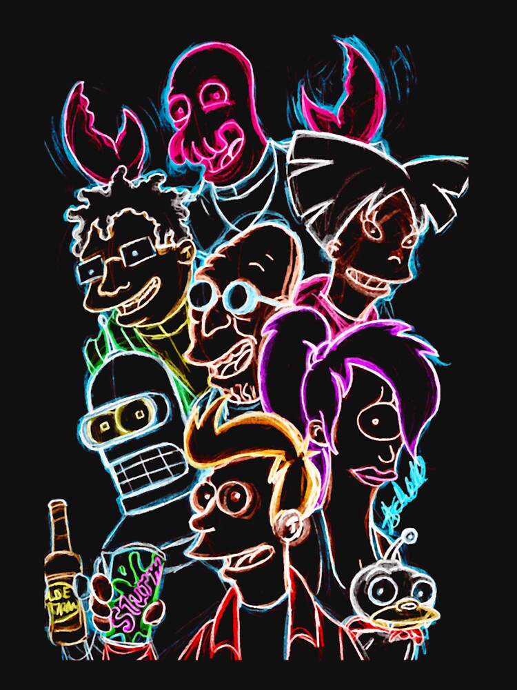 Graphic Futu Cartoons Characters by JudithWhitney