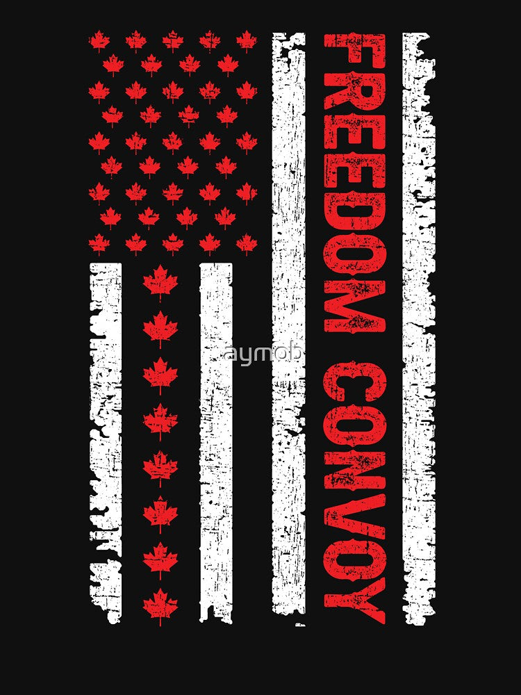 Freedom Convoy Shirt, Canadian Trucker Shirt, Trucker Convoy Shirt, Mandate Freedom Tee, Thank a Trucker, Thank You Trucker, Support Trucker by aymob