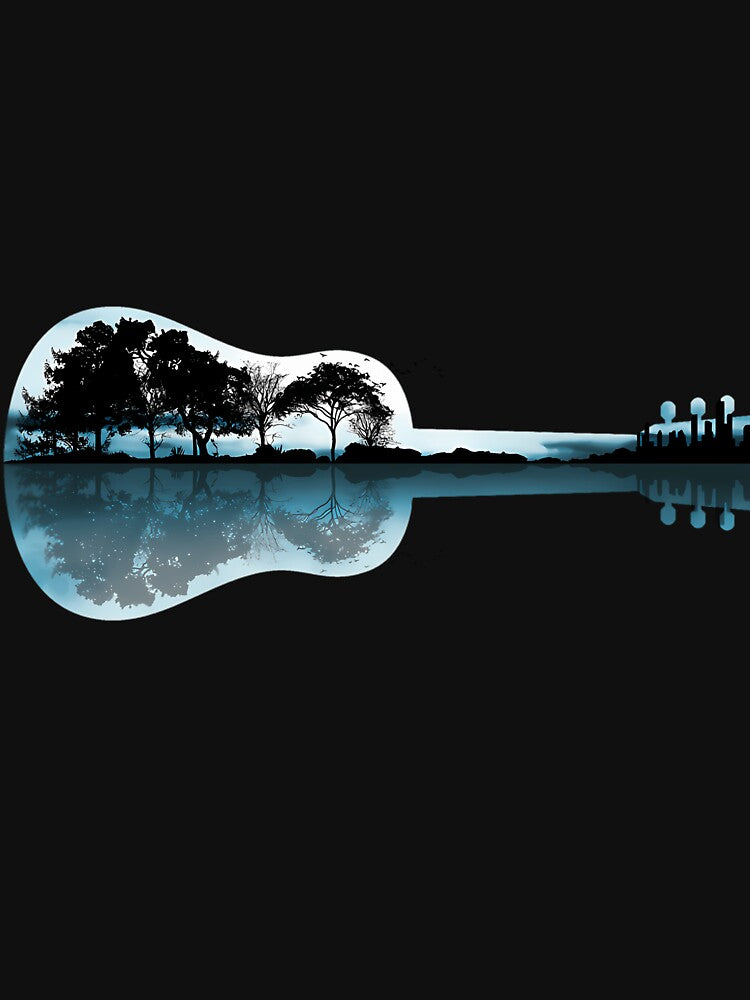 Nature Guitar by CatchyAsFudge