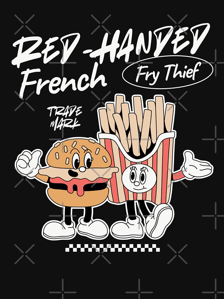 Red-handed freench fry by Peerless-Prime