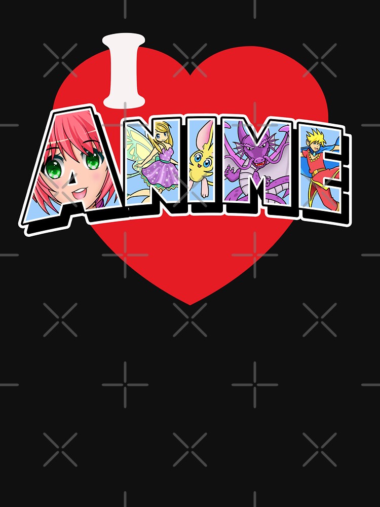 I Love ANIME by EllyMellow