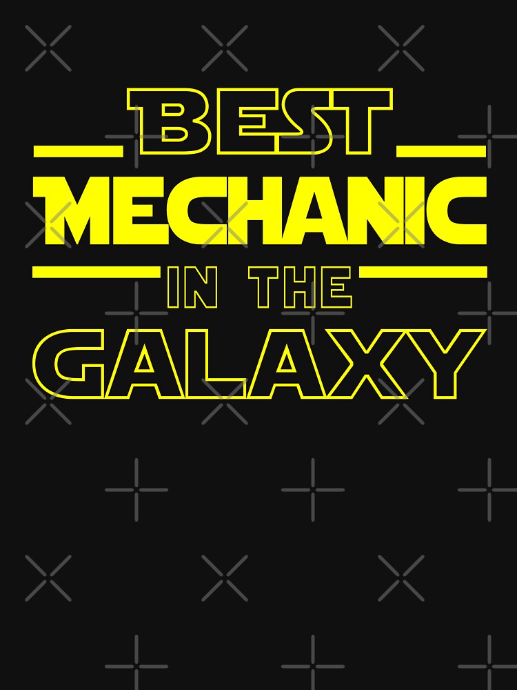 Mechanic Job Dad Mom Hudband Mens Shirt, Best Mechanic In The Galaxy, Funny Mechanic Birthday christmas Gift Gift by xlnv