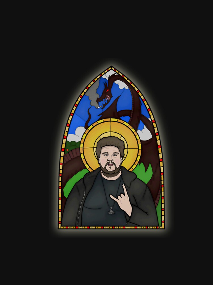 Saint Drachenlord,Drachenlord Know Your Meme  T-Shirt by LeonSauerwa