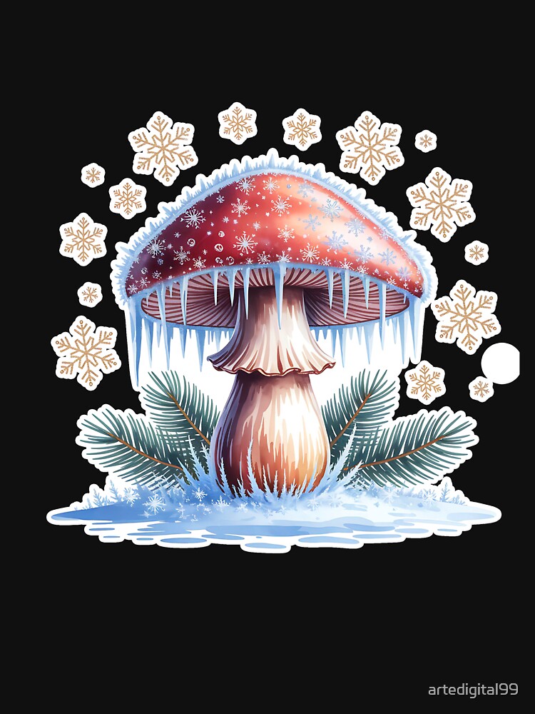 Cute Holiday Illustration – Christmas Watercolor Art by artedigital99