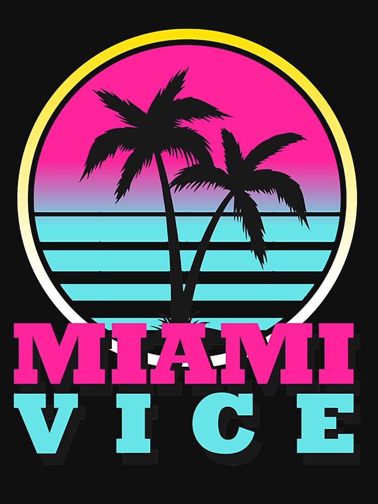 Miami Vice Beach sunset by dienthoaididong