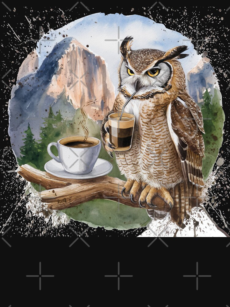 The night owl with the coffee by cu-animals-te