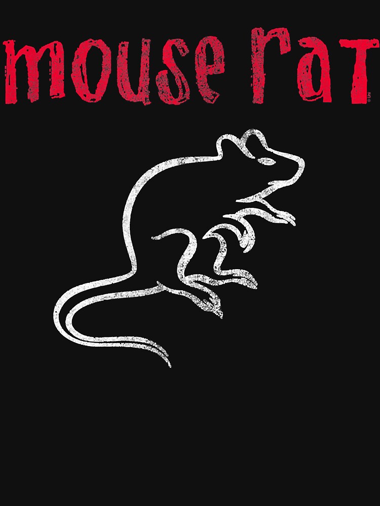 Parks & recreation mouse rat logo distressed by marcellaaed