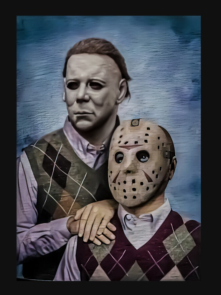 Michael Myers and Jason Voorhees Step Brothers Movie Funny by PontiaGudam