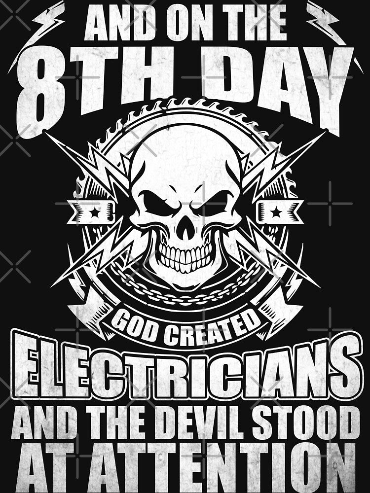 And On The the Day God Created Electricians.png / Electricity by Tee Hub