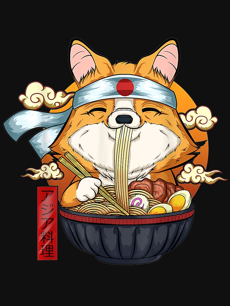 Ra Corgi Dog Anime Japanese Gift by tolivia