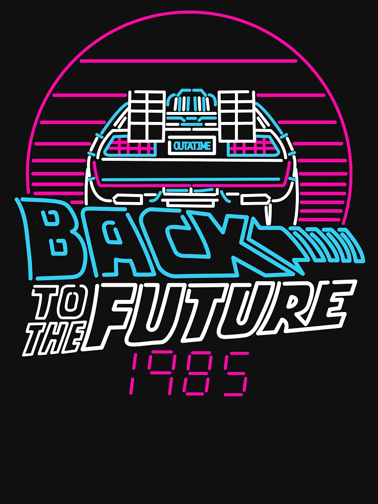 Back to the 80s - Retro Delorean Future 1985 by therocketman