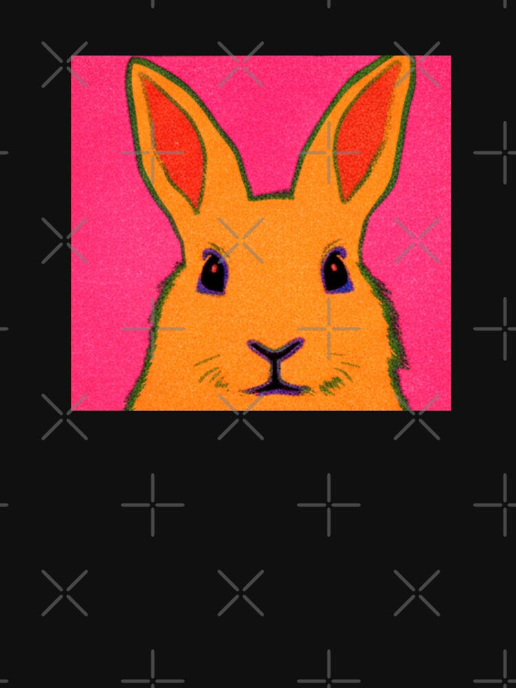 Retro Pop Art Bunny Easter Rabbit by PhokaPhokich