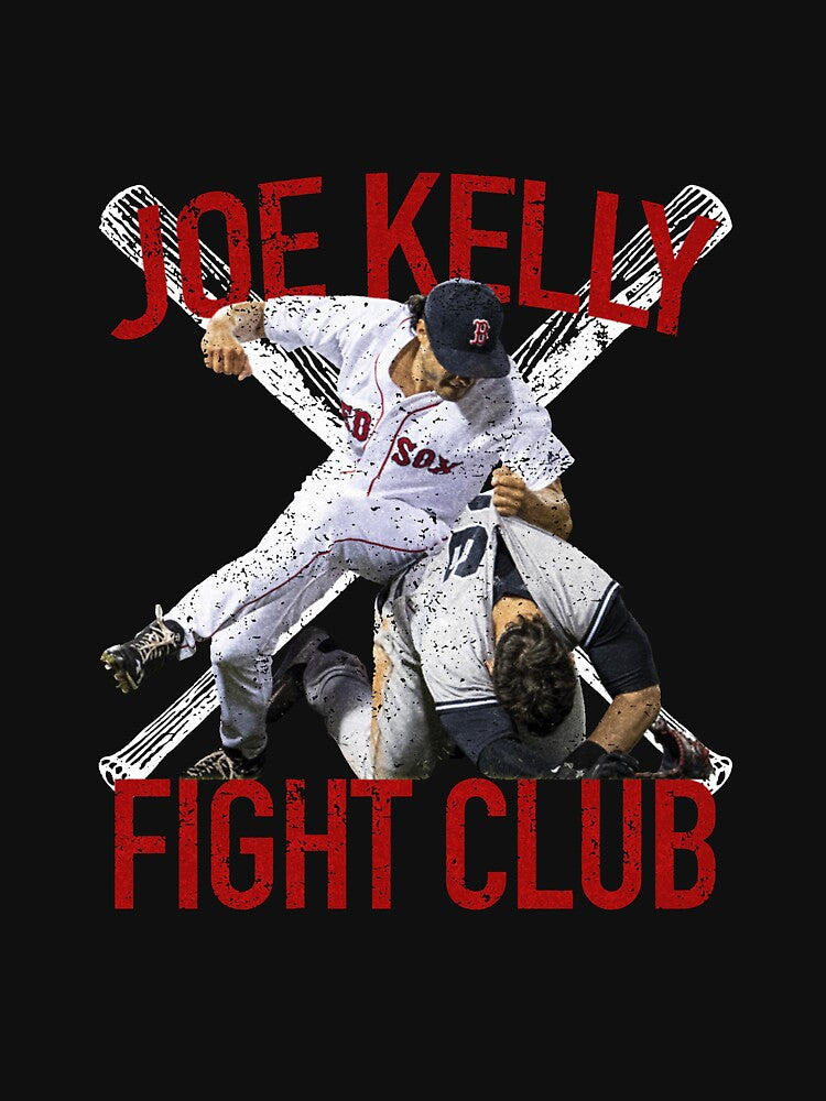 Vintage joe kelly fight boston baseball club relaxed fit by RobertDaurelio