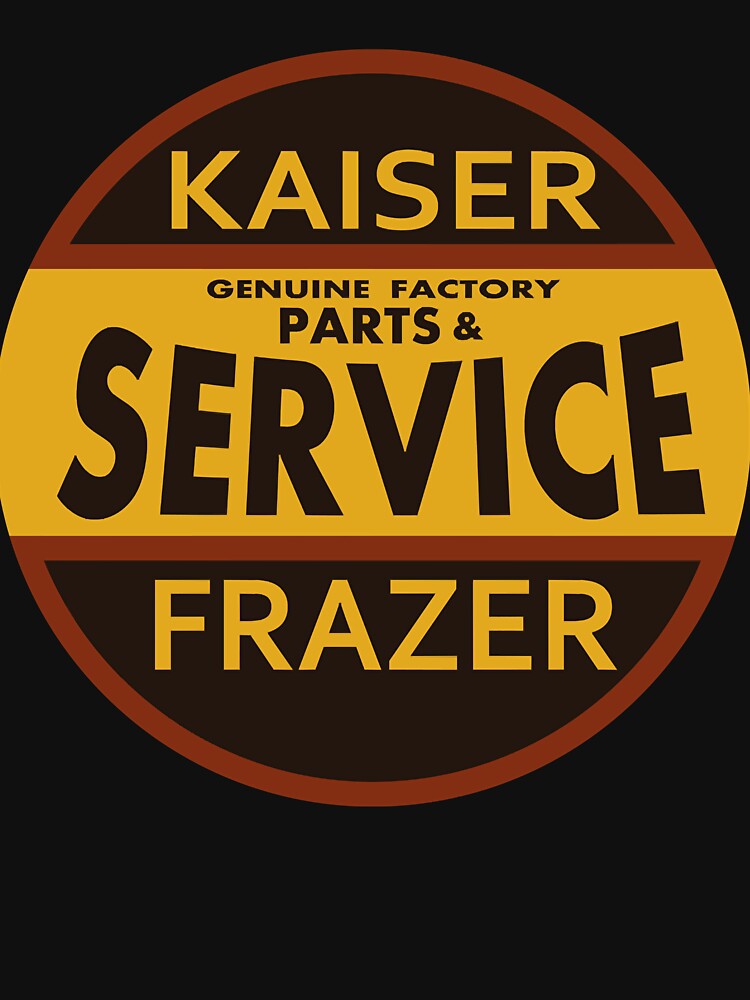Kaiser Frazer Approved Service vintage sign by JoshuaAnders