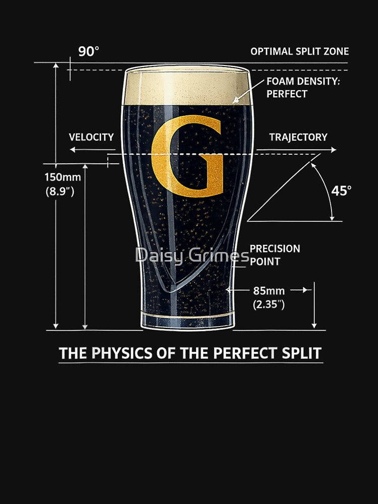 The Physics of the Perfect Split Irish Beer Humor by Daisy Grimes