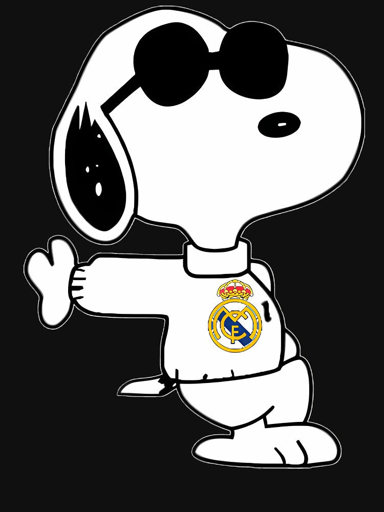 Cool Dog Fan Real Madrid Soccer by KidsAwesom